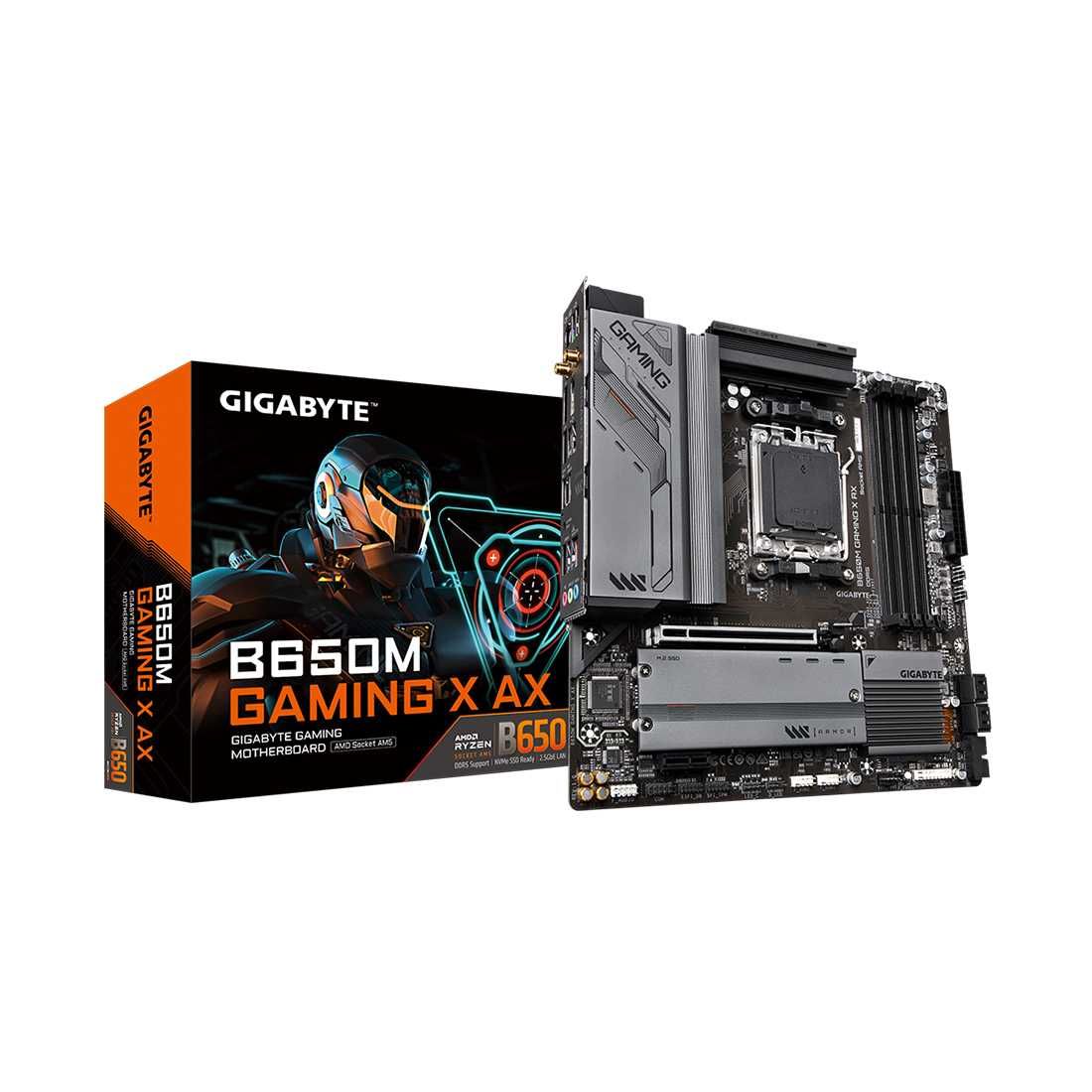 Материнская плата Gigabyte B650M GAMING X AX Socket AM5 Micro-ATX