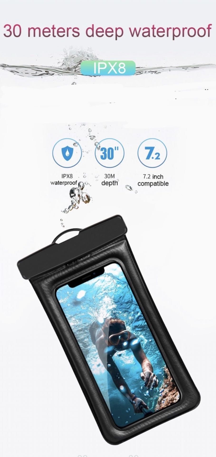 Husa Subacvatica Waterproof Impermeabila IPhone,Samsung