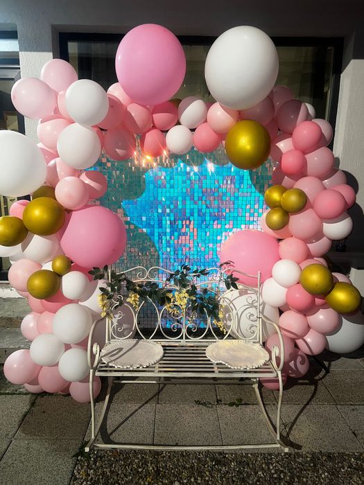 Panou foto,baloane,aranjamente Sali evenimente