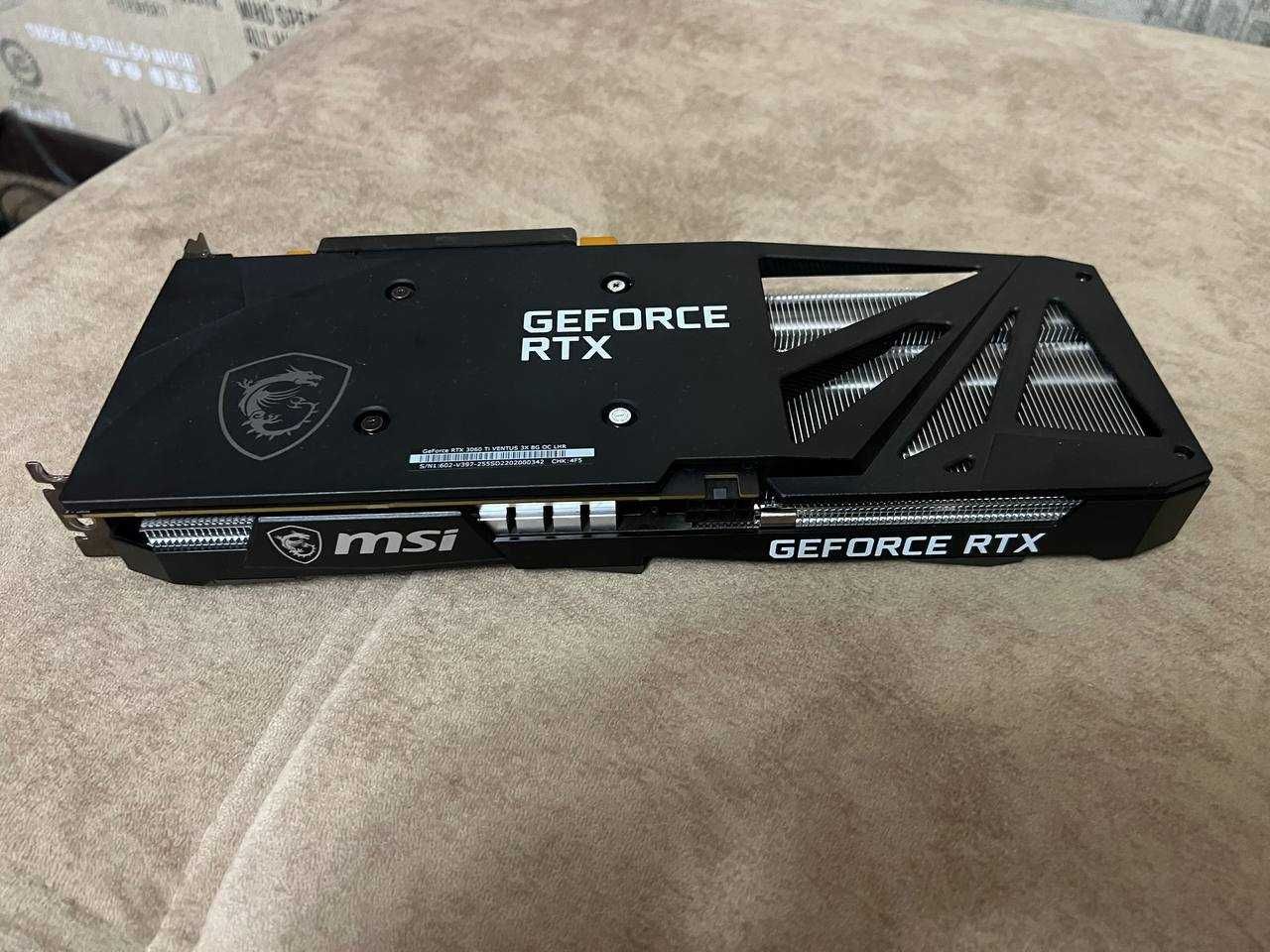 Видеокарта MSI GeForce RTX 3060 Ti VENTUS 3X OC