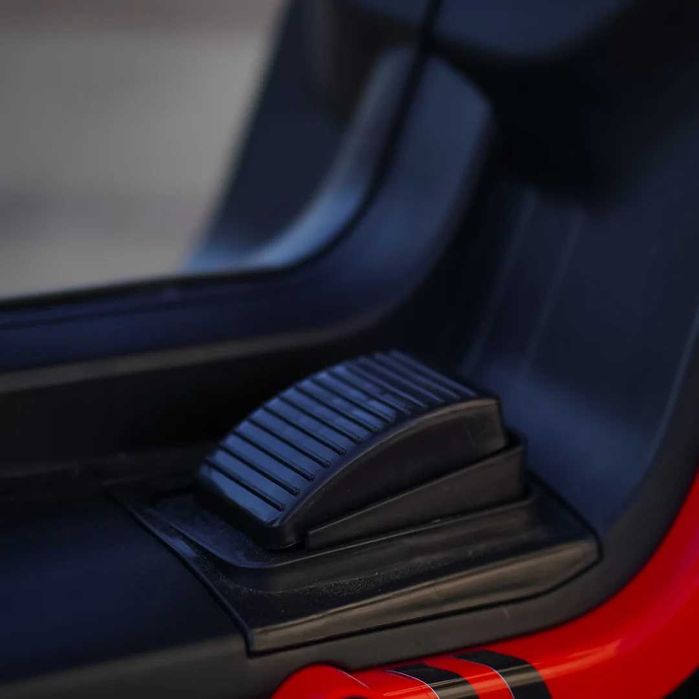 Scuter electric cu remorca, telecomanda Kinderauto BJBTK3 70W 6V black