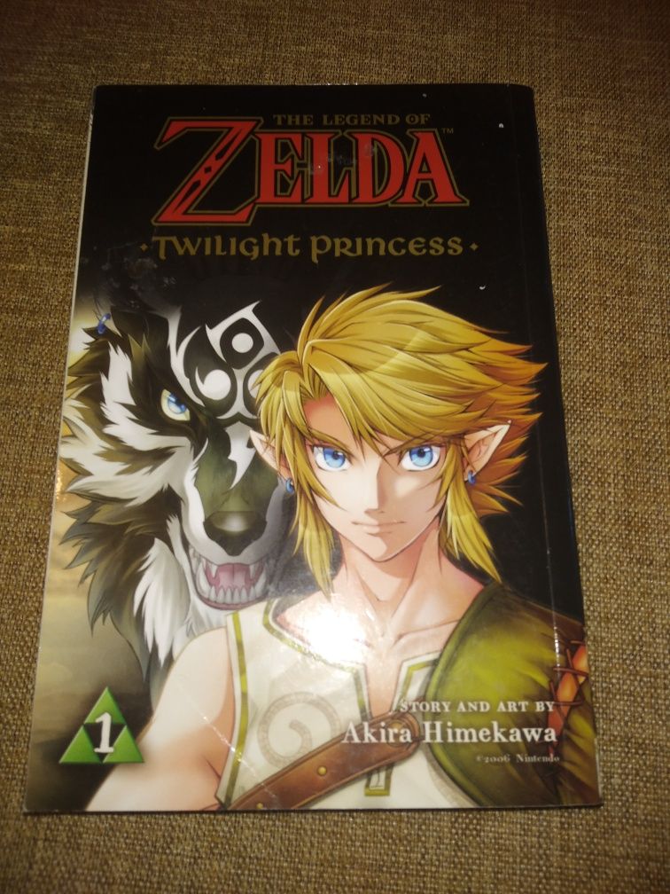 Манги - "The legend of Zelda Twilight princess" vol. 1 ,2 & 4
