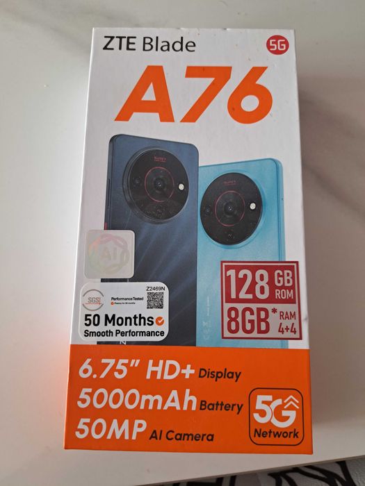 ZTE BLADE A76 чисто нов