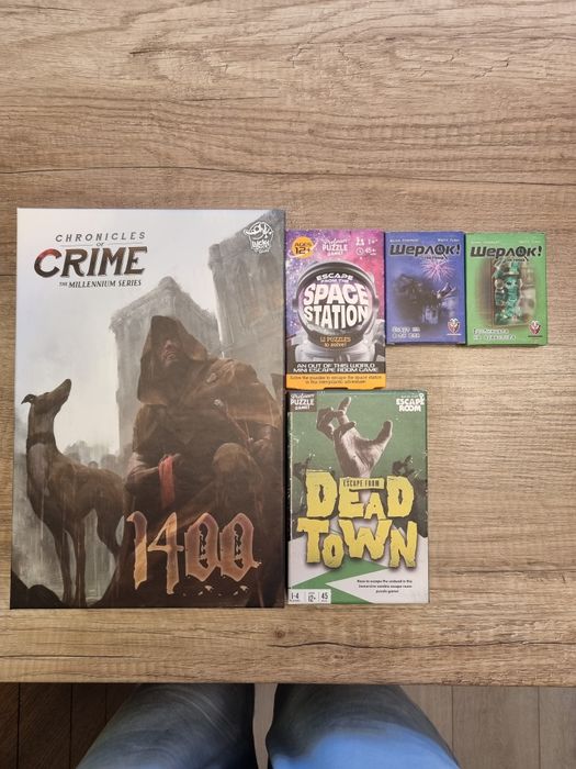 Настолни игри - Chronicles of crime, Dead Town, Sherlock и др.