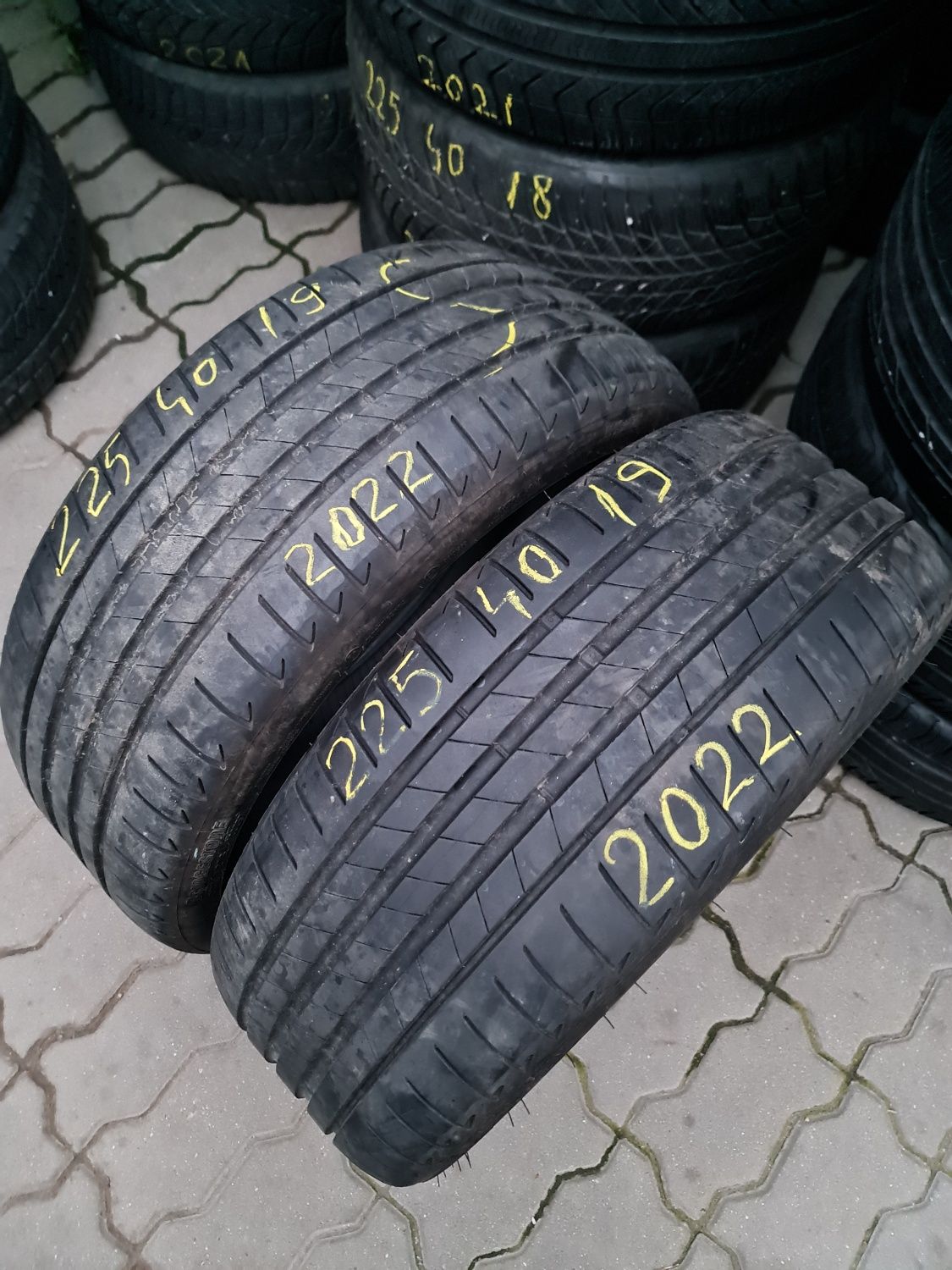 225/40/19" 93 Y.Set BRIDGESTONE TURANZA dot 2022.RFT.anv Vară.Impecab