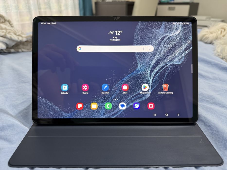 Samsung Galaxy Tab S8 5G+Wi-Fi, 128 GB, cu husa originala si S-Pen