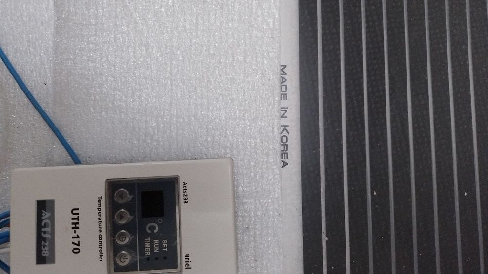 Тёплый пол с подложкой