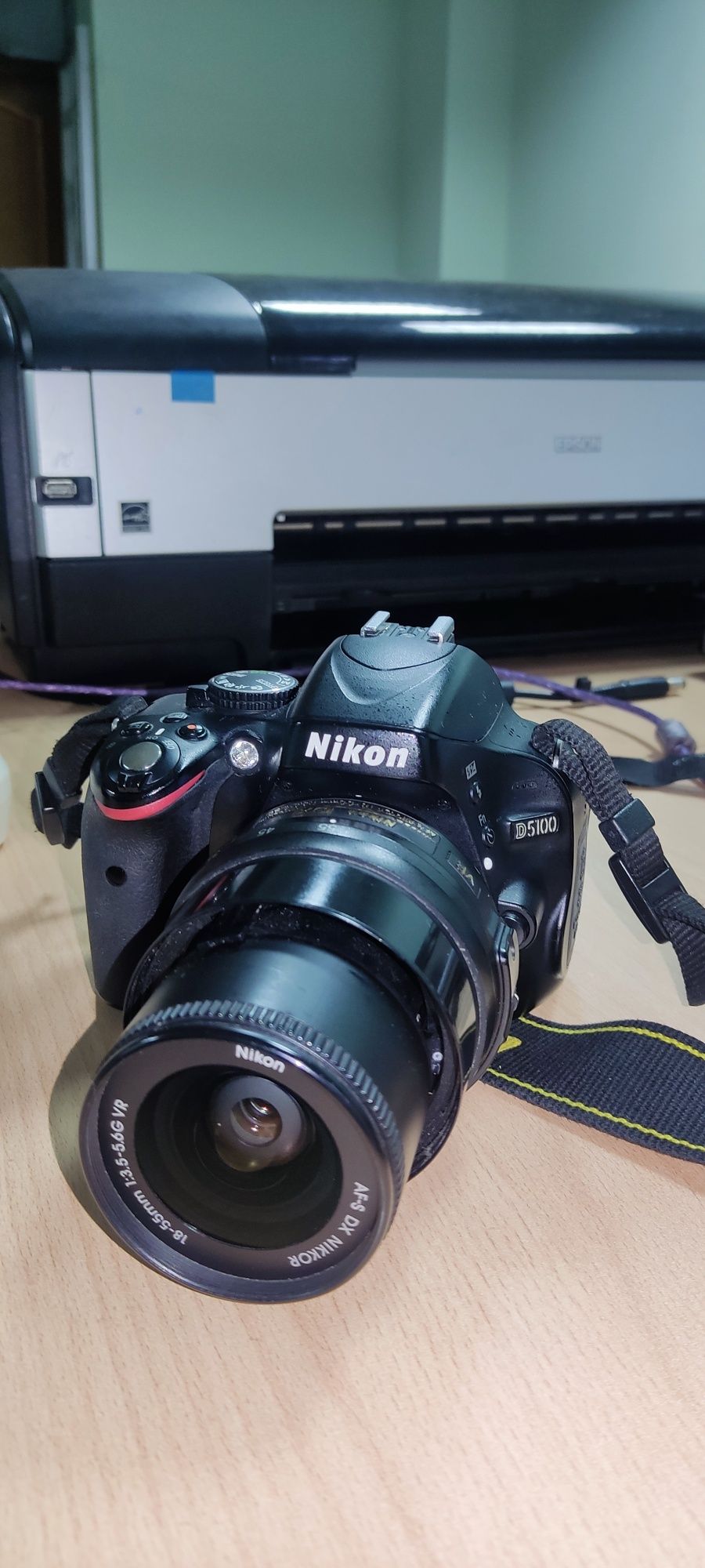 Фотоаппарат Nikon D5100 с kit объективом Nikon 18-55mm f3,5-5,6
