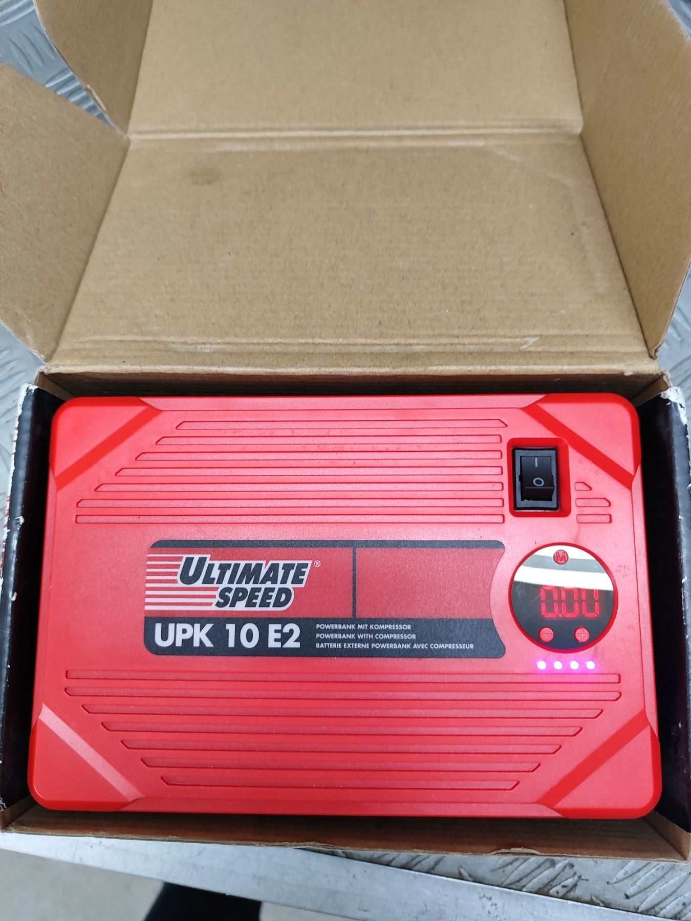 Бустер Powerbank с компресор booster  My Project  Ultimate speed