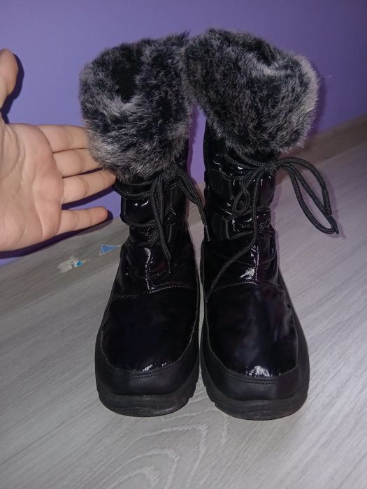 Cizme din piele ecologică