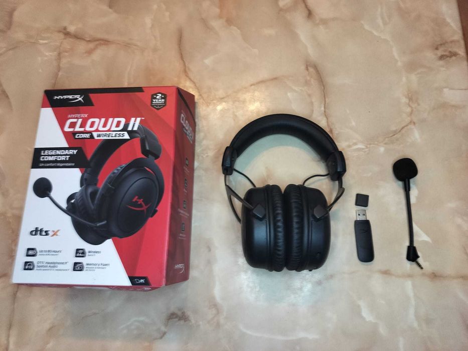 Casti Gaming HyperX Cloud II Core Wireless