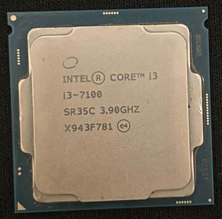 Intel core i3 7100 3.9 GHZ