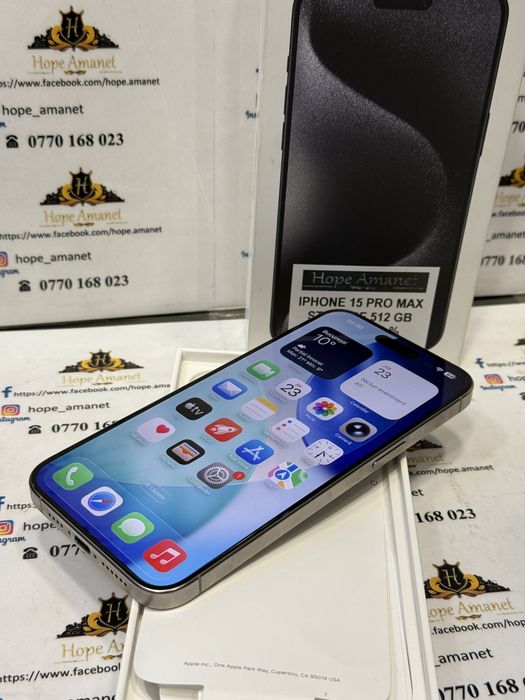 Hope Amanet P7 Iphone 15 Pro Max 512 Gb