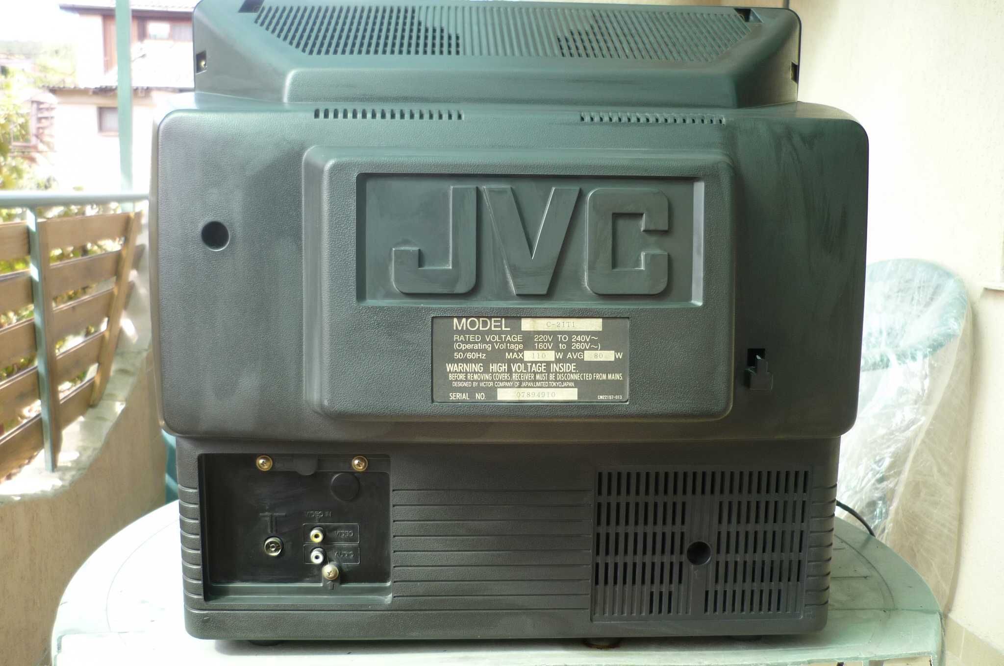Телевизор цветен JVC  C21T1, 52см диагонал