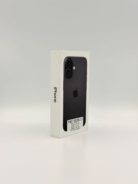 Magazin vindem apple iPhone 16 sigilat 128gb black cu garantie in rate