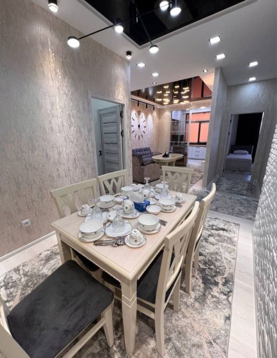 Продается квартира 3х квартира,ЖК Мегадом,ор-р Паркентский,74м2