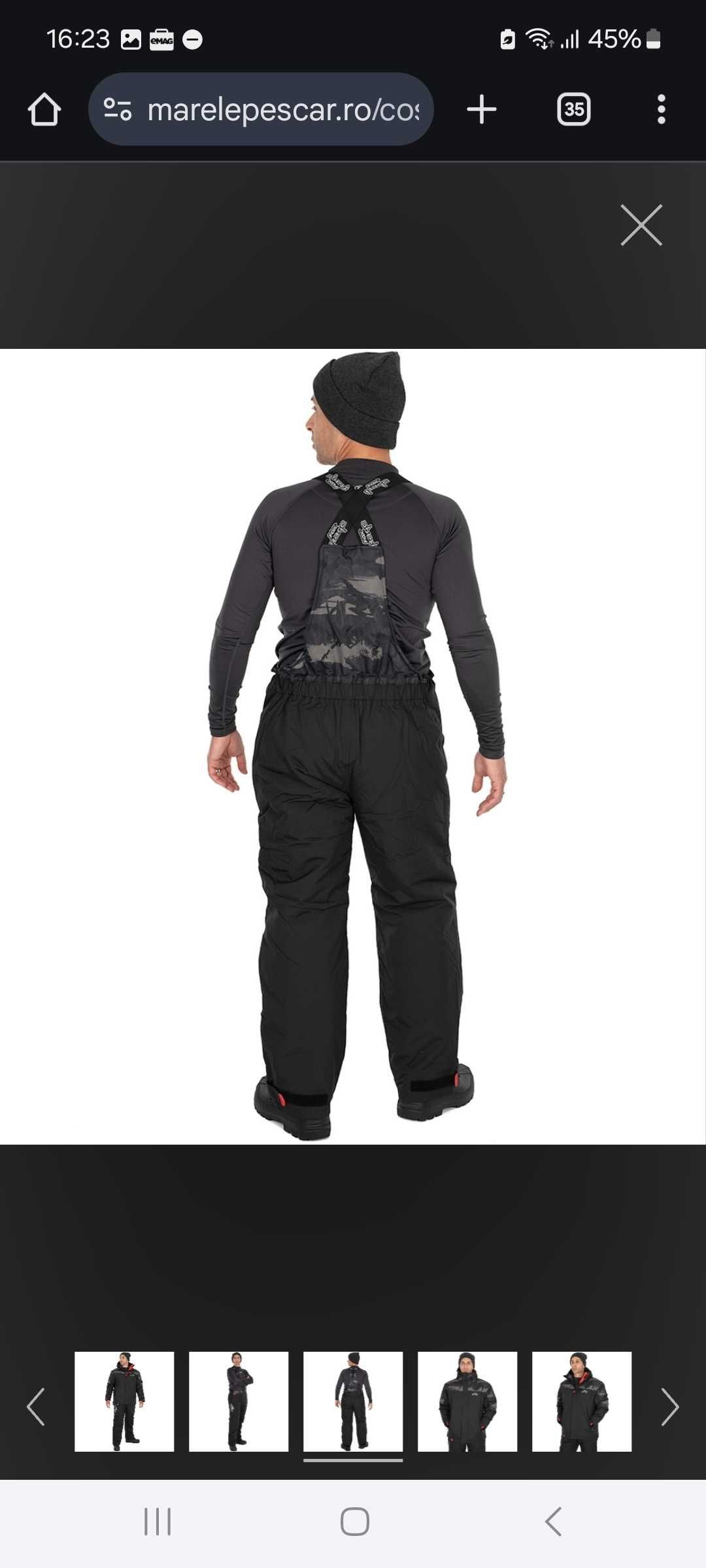 Costum Impermeabil Fox Rage Winter Suit