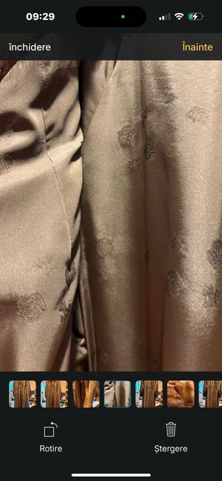 Haină lungă blană naturală