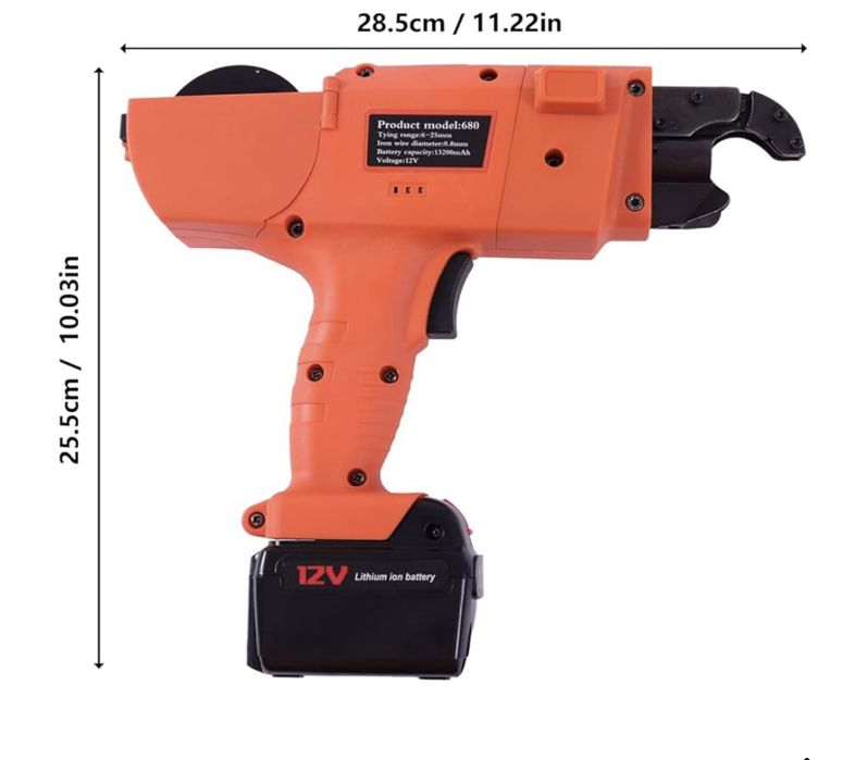 Pistol de legat armaturi ( aparat de legat fier)