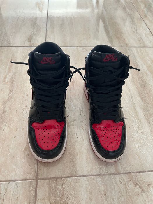 Jordan 1 patent bred, mărimea 38.5