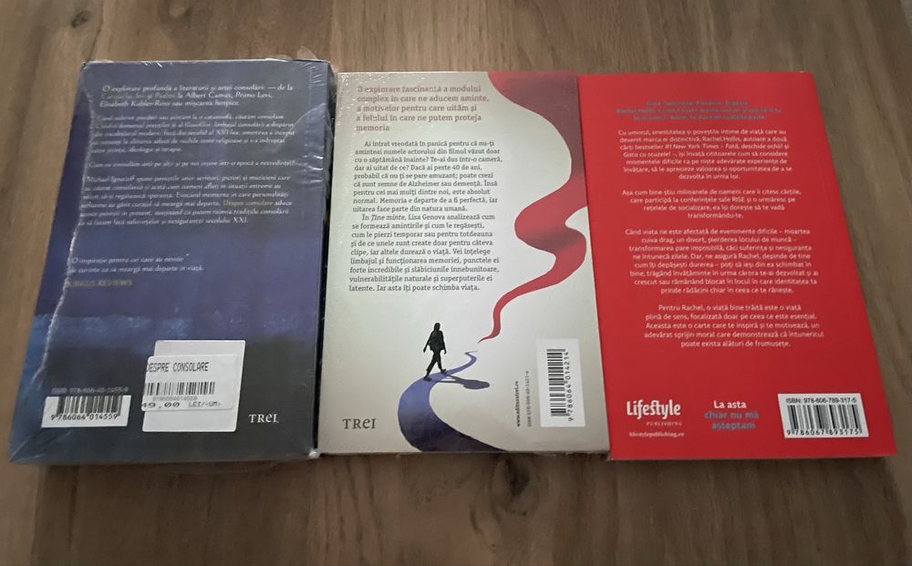 Carti de dezvoltare personala sigilate