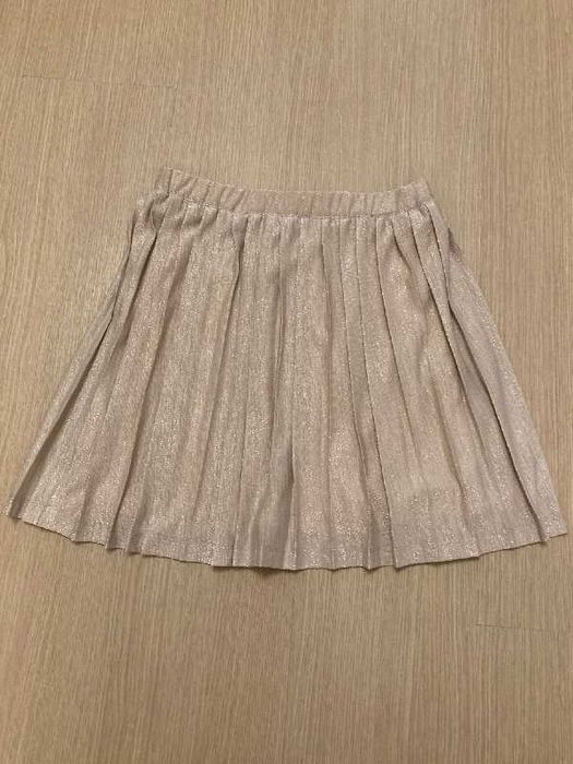 Детска плисирана пола Relish, 12г., ръст 152см., златист цвят