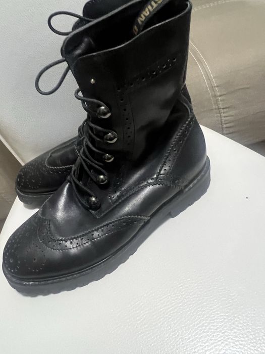 Ботинки кожаные Dior