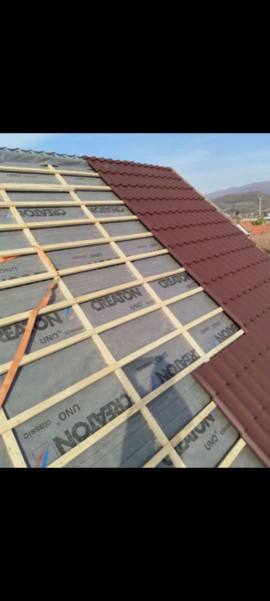 Distribuim tigla metalica + montaj