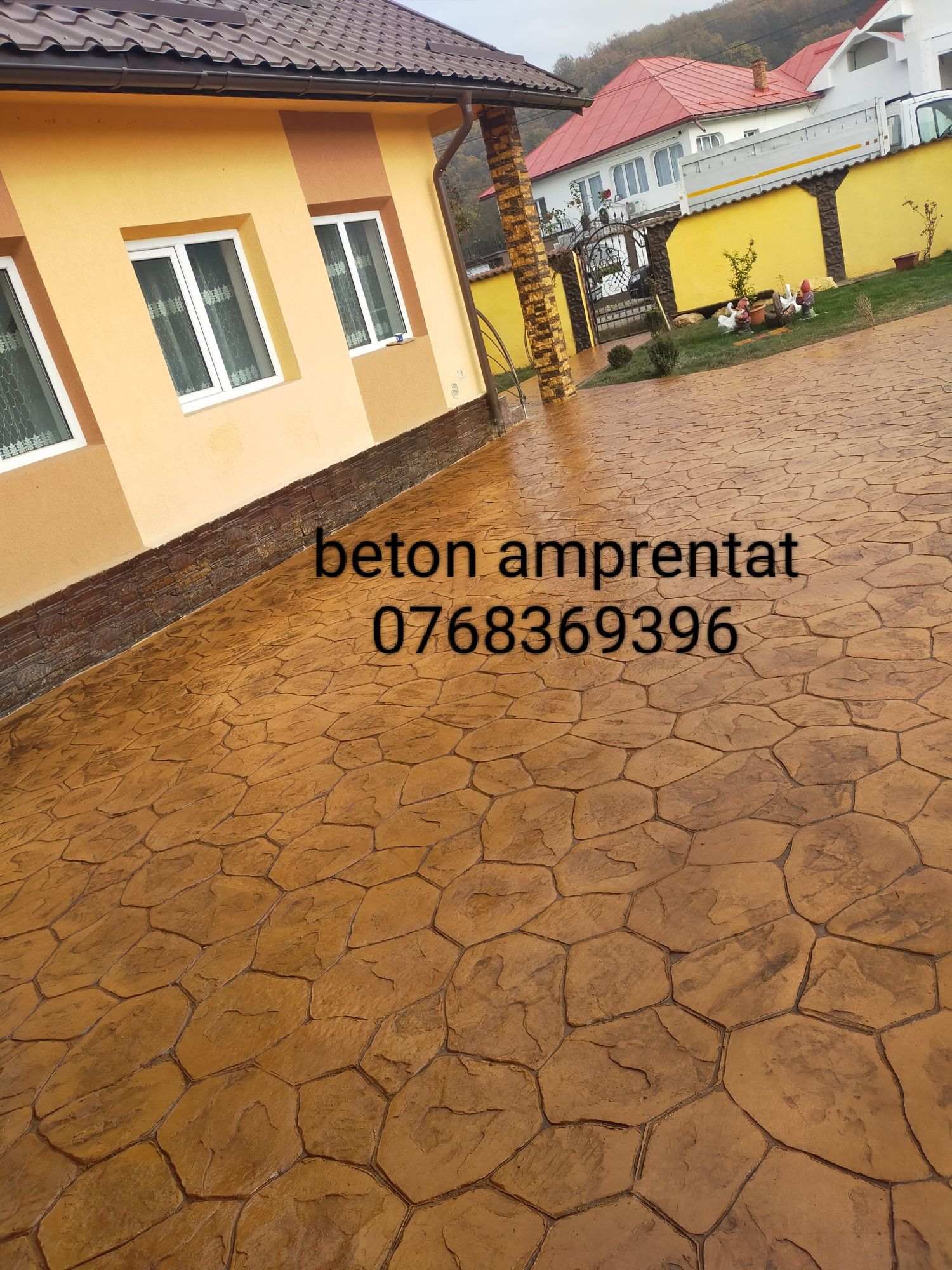 Beton  amprentat