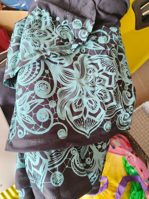 Marsupiu/sling pentru bebelusi BABYPETA - albastru