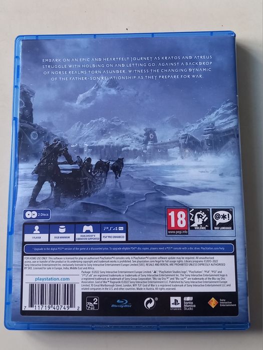 God Of War: Ragnarok PS4 Utilizat