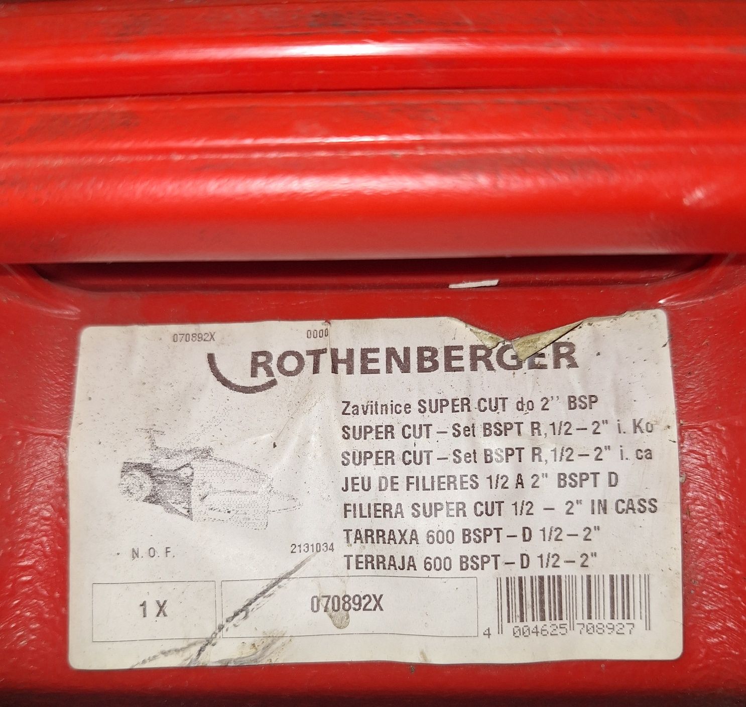 Trusa filete Rothenberger