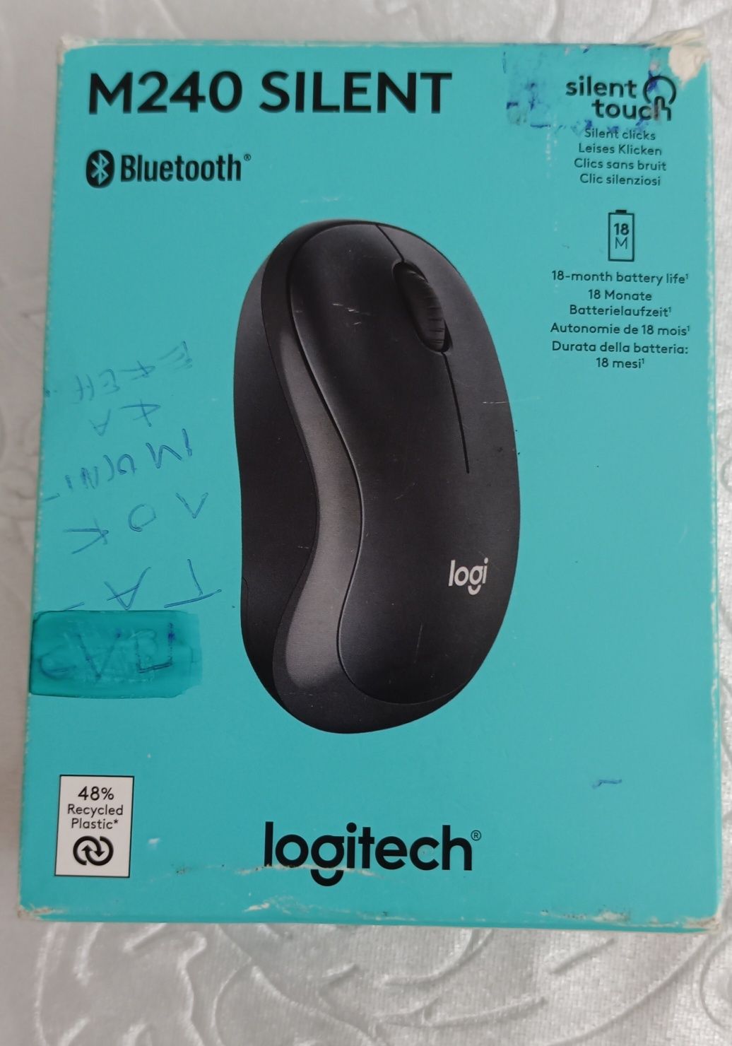 (СРОЧНО!!)Мышка Logitech M240 SILENT (Bluetooth)