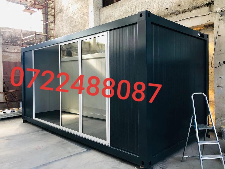 Container modular tip birou, spatiu comercial, locuinta  6 x 4.80m