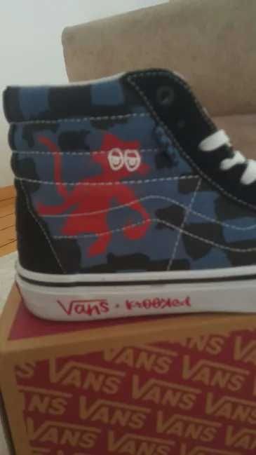 Vans x Krooked Skate Sk8-Hi Ванс обувки 44,5