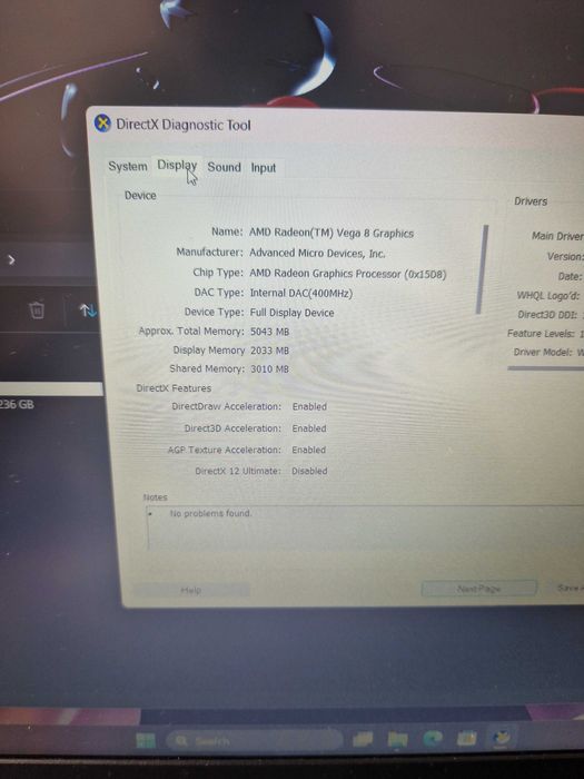 Lenovo V15 | Ryzen 5 | RX Vega 8 2GB |