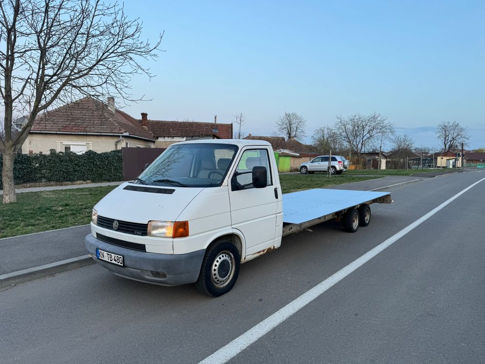 Volkswagen Transporter T4 platforma cu axa dubla - platou ALU 2.5 ACV