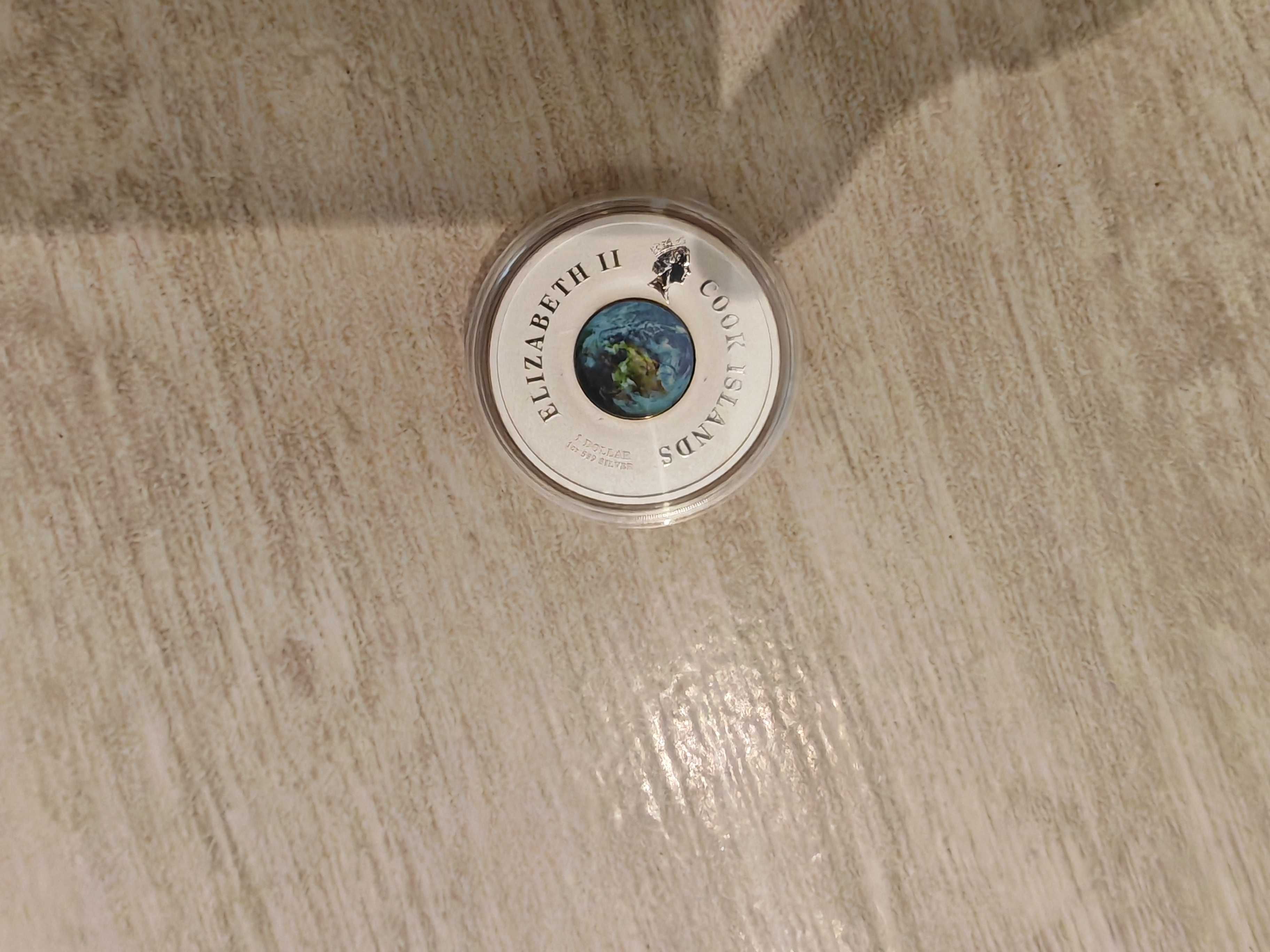 1 Dollar - Elizabeth II Sputnik 50th Anniversary Coin