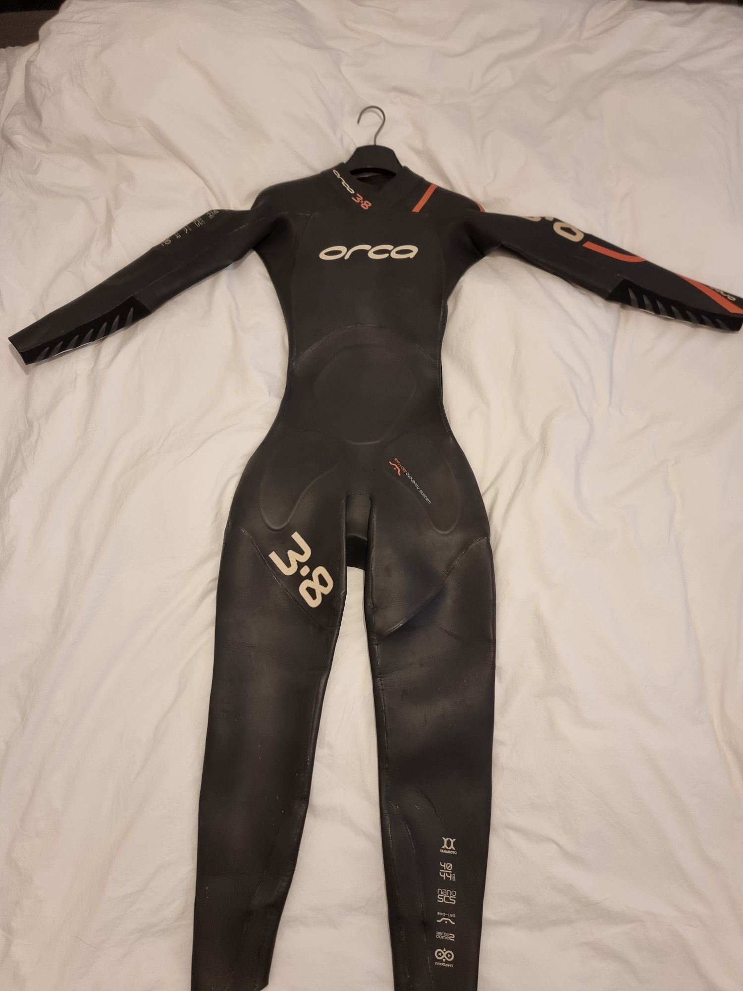 Costum triatlon Orca 3.8, marime 7