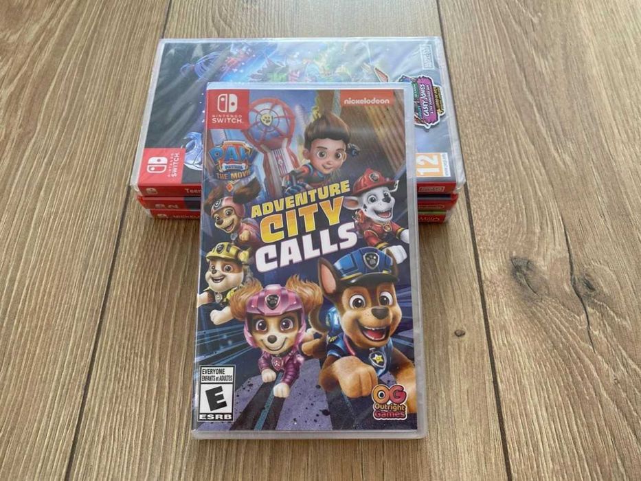Новый PAW Patrol The Movie: Adventure City Calls Nintendo Switch