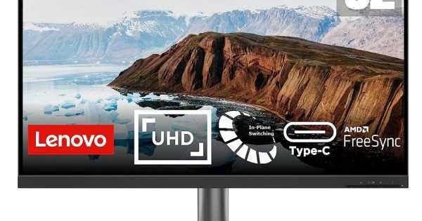 Монитор Lenovo 31.5” 4K UHD IPS FreeSync USB-C Webcam L32p-30