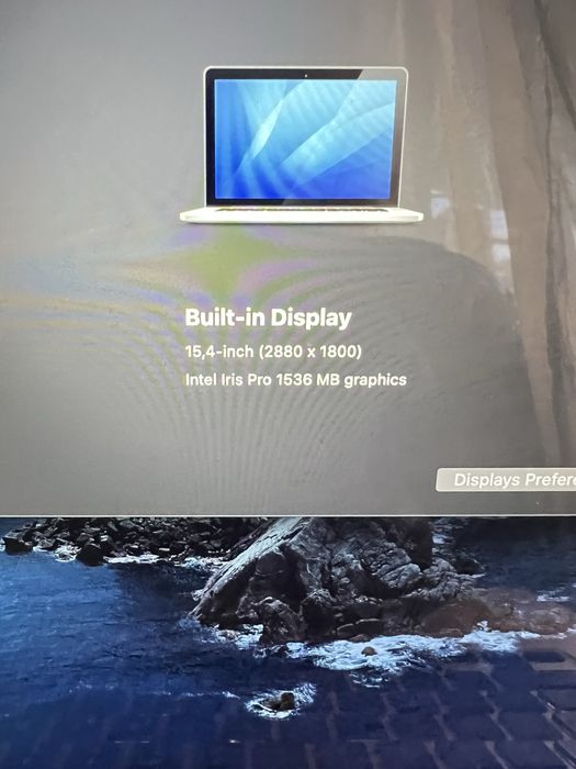 Macbook pro 15 Retina 2013 i7 16gb Nvidia 750
