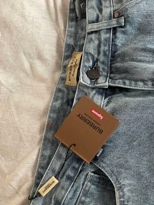 Blugi lungi Burberry Supreme, marimea 34 (L-XL), noi cu eticheta