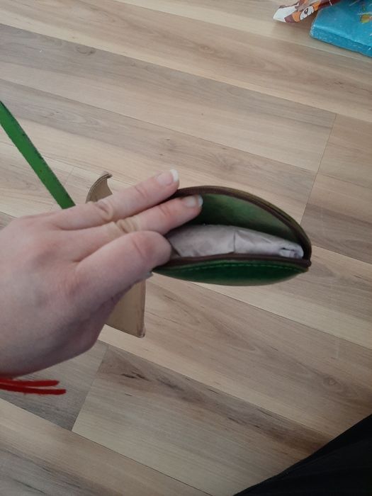 Портмоне, кожено, ръчна изработка