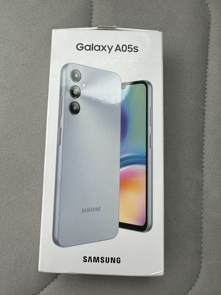 Samsung Galaxy A05s, 128gb, silver,liber pe orice retea,cutia sigilata
