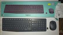 Logitech комплект мишка и клавиатура