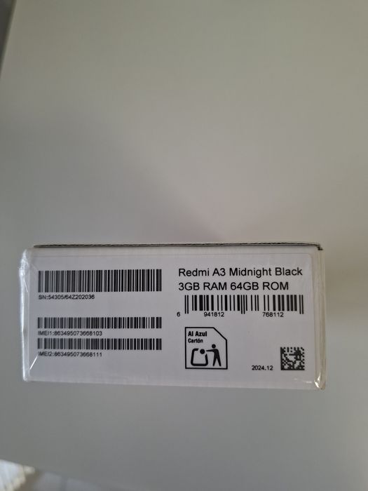 Телефон Redmi A3 нов неразпечатан
