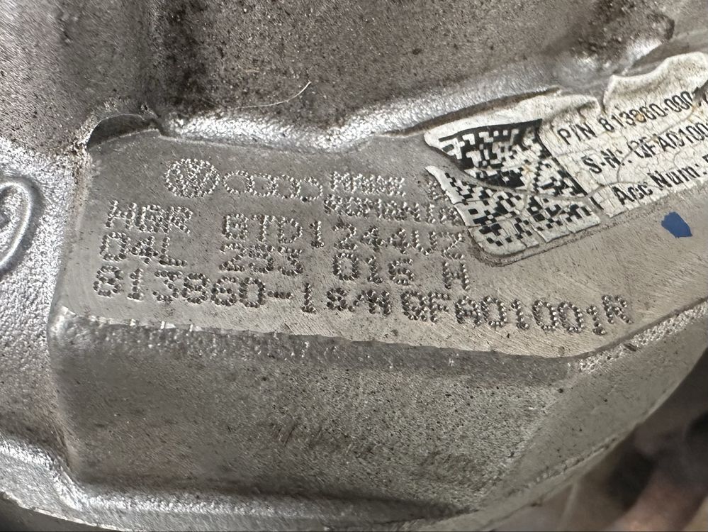 04L 253 016 H Турбо за 1.6tdi- CLH - Seat,Audi,VW,Skoda