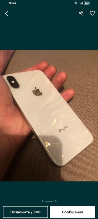 Айфон 10 хс б/у хороший почти новый АКБ 78