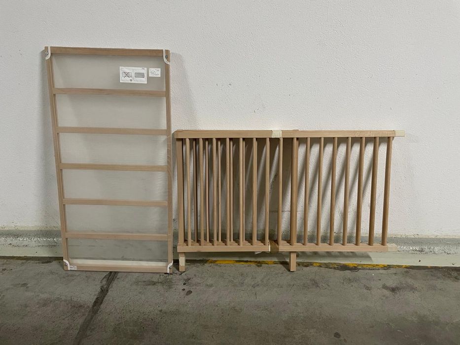 Vand patut bebe Ikea cu saltea